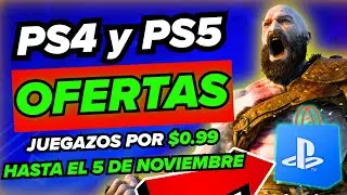 🔥 JUEGAZOS EN OFERTA PS4/PS5 desde $0.99 en PLAYSTATION STORE