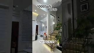 One of the Best Planning on 1000Sqft 20*50 House Plan #hometour #1000sqft #home