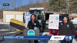New York DEC encourages residents to use sand, not rock salt, on icy roads this winter
