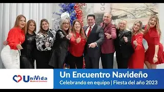 Reviviendo la magia de nuestro encuentro navideño del personal en UniVida. 🎊  🎄