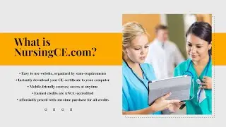 What is NursingCE com? | Earn Your ANCC-Accredited Certificates for Your Nursing License Renewal