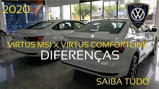VIRTUS MSI X VIRTUS COMFORTLINE DIFERENÇAS!! ASSISTA ATÉ O FIM