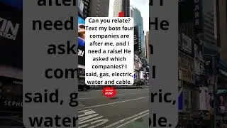 Raise Request Gone Wrong!  #newvideo #funny #quotes #jokes #humor #comedy #meme #water #gas #cable