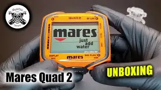 MARES QUAD 2 DIVE COMPUTER UNBOXING