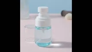 PETG Fine Mist Spray Bottle Travel Size for Cosmetic Refillable Portable Containers Sprayer