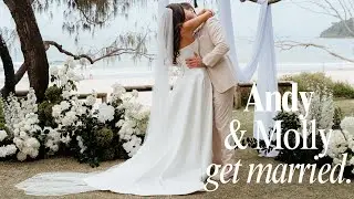 Molly & Andy | Noosa Wedding Film - Hidden Grove & Rickys