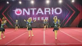 Champion Cheer Academy Cosmic Queens Allstar U8 Level 1B, 2023 OCF Provincial Champions! 1st place!!
