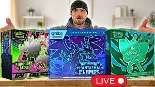 Hunting Rare Pokemon Cards From Different Pokemon ETBs! Join me now!