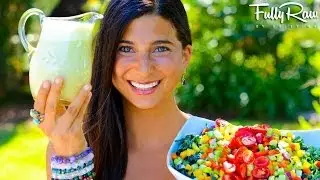 FullyRaw Orange Ginger Sesame Salad Dressing!