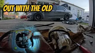 BulletProof Racing Double Pumper Installl on my EVO 8