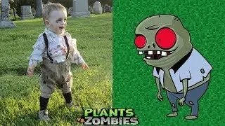 New Plants vs Zombies GW Animation - Funny Moments Animation Gatling Pea Vs Dr Zomboss