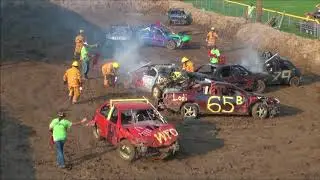 2018 Stanton County Fair Derby 90s&Newer Car Fire