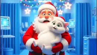 🎅 La GATA de PAPÁ NOEL está EMBARAZADA 🐱🤰 Caricaturas NAVIDEÑAS 🎄