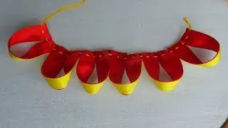 super easy ribbon flower idea |hand embroidery amazing ribbon flower tricks