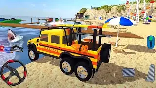 Coast Guard: Beach Rescue Team- ambulance game - game - Best Android IOS Gameplay