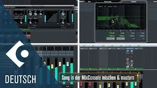 Wie man in der MixConsole mischt und mastert | Erste Schritte mit Cubase AI und LE