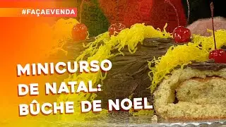Minicurso de Natal: Bûche de Noel por Roberto Augusto