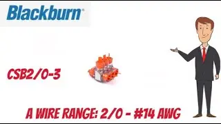 BlackBurn CSB2/0-3 Insulated Tap