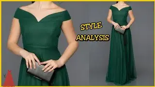 SWEETHEART OFF SHOULDER FLARE GOWN illustration | STITCHADRESS |
