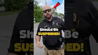 Незаконное запугивание снято на камеру! #idrefusal #crime #justice #law