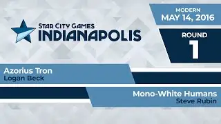 SCGINDY: Round 1 - Steve Rubin vs Logan Beck | Modern