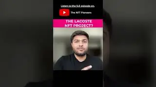 Lets talk about the Lacoste NFT Project?