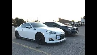 Installing the Grimmspeed License Plate Relocator Kit on my BRZ Series Blue
