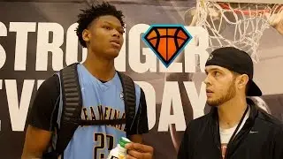 Recent Duke Target Cameron Reddish Talks About His EYBL Experience So Far | #1 Wing In 2018