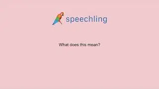 How to say 