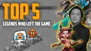 TOP 5 LEGENDARY TITANS who LEFT Lords Mobile