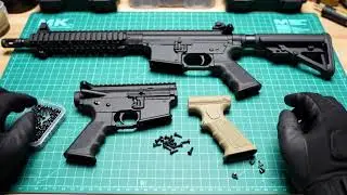 ASMR POV Restoration &ndash; M4 Carbine Model Makeover in Tactical Black & Sand