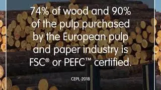 Paper Fact 17: The EU pulp and paper industry source mostly FSC and PEFC certified pulp