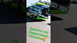 Автобусы, добейте 100 подписчиков! #youtubeshorts #автобус #рекомендации #тюмень #bus #yutong