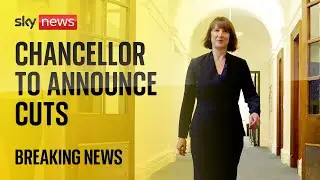 Watch: Chancellor to announce cuts to plug '£20bn black hole'