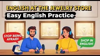 Stop Being Afraid! How to Shop for Jewelry in English | Mr. English Diaries