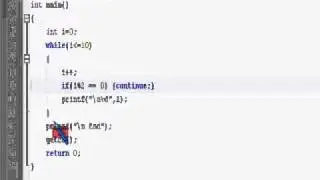 C Programming Tutorial 27 Loops C C++ - continue statement