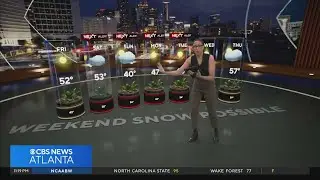 Freezing temperatures, rain and possible snow forecast for north Georgia, metro Atlanta