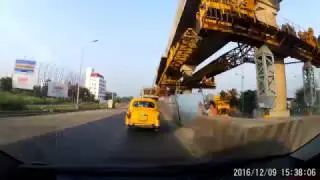 E. M. Bypass, Kolkata - North Bound Lane - From Garia Upto Salt Lake - 1080p 60fps
