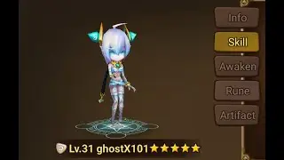 Summoners War Crafting Female HOMUNCULUS Support