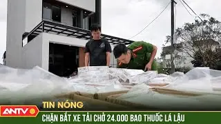 Vận chuyển 24.000 bao thuốc l&aacute; lậu 