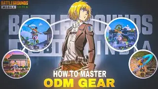 🔴ODM GEAR - Spiderman Flying power In BGMI 3.8 Update| How To Use ODM GEAR In BGMI? Tips & Tricks