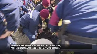 Kordonbont&aacute;s k&ouml;zben is f&ouml;ldre ker&uuml;lt Hadh&aacute;zy &Aacute;kos, pedig megk&eacute;rt&eacute;k a rendőr&ouml;k, hogy vigy&aacute;zzon mag&aacute;ra