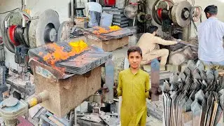 Process of Making ￼Agricultural &rdquo;Potato Degger Parts Amazing Manufacturer in Power Press&ldquo;Agro Skills