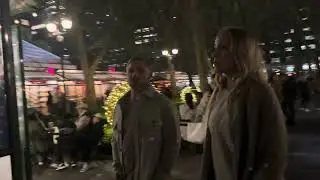 Walkthrough of Bryant Park Winter Village Opening 2025 NYC Christmas