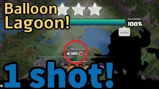3 Star Balloon Lagoon with only 1 ATTACK!!!! Thanks @SenFGr