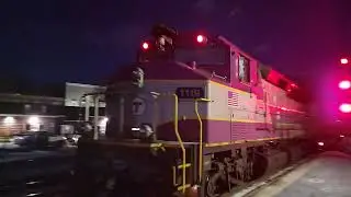 MBTA 1119 Cab Car 1707 in Ayer MA 