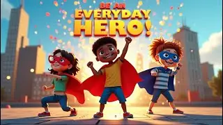 COPPA Safe   DIY Superhero Costume Ideas   Anti Bullying Song for KidsHappySingSong #nurseryrhymes