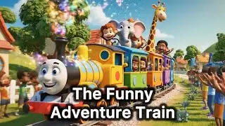 The Funny Train Adventure - Animals and Kids - Kids Fun Land