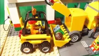 Lego City 60132 Street Sweeper (Stop Motion)