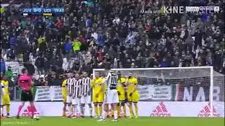 Dyballa's stunning free kick against udinese#seriea#juvantus#skill